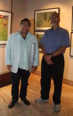 Dr. Mukesh batra and his friend victor at Mongolia day by Shantanu Das in Worli, Mumbai on 26th Nov 2014